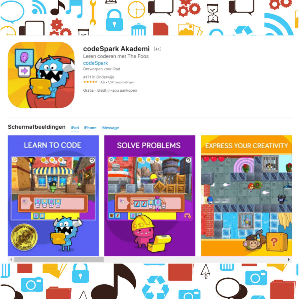 codeSpark Educatieve app