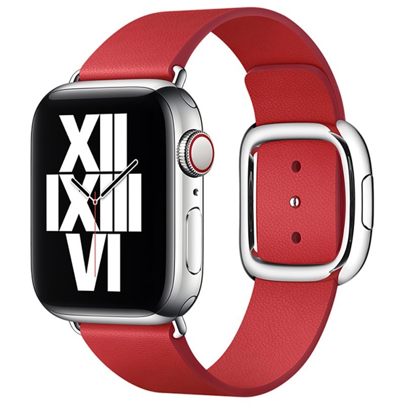 Apple Watch lederen band met gesp