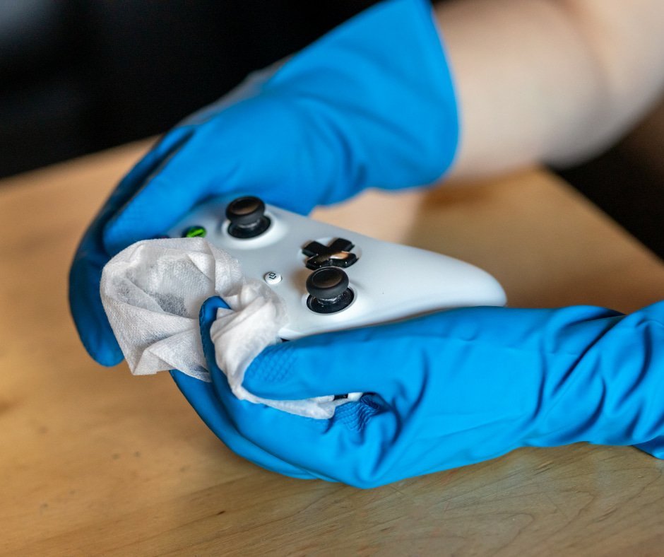 Maak je gamecontroller schoon Maak je gamecontroller schoon