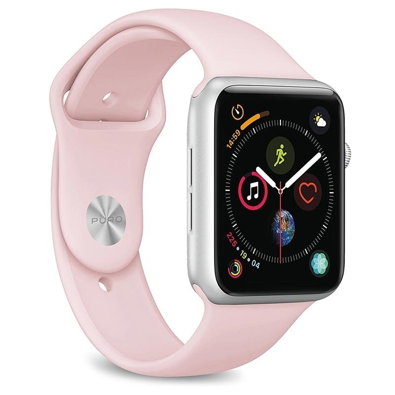 Puro Icon siliconen band voor Apple Watch Apple Watch siliconen band van Puro