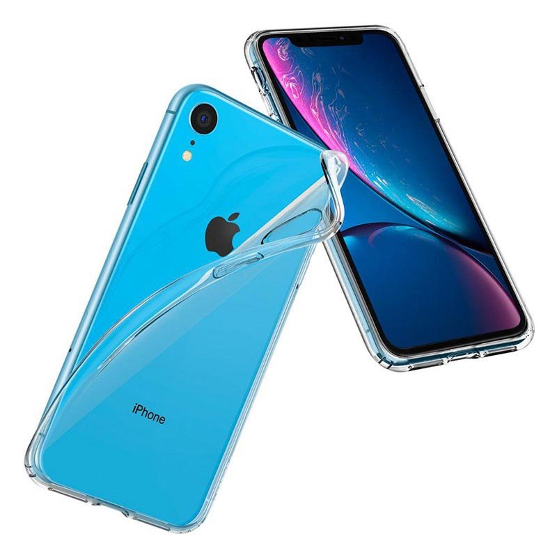 Transparent iPhone XR Cover van Spigen
