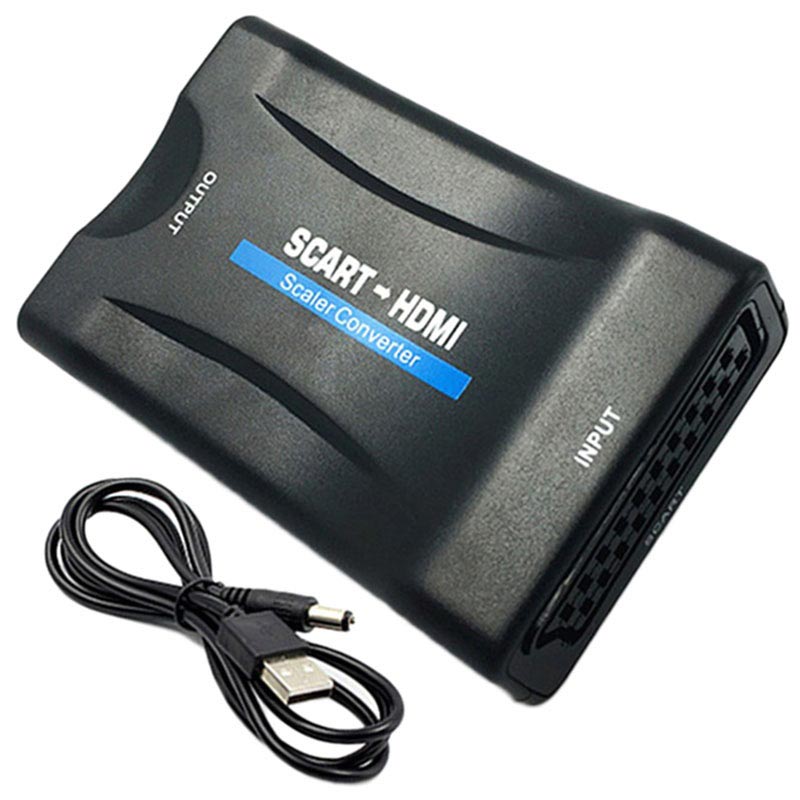 SCART naar HDMI Converter Converteer SCART naar HDMI