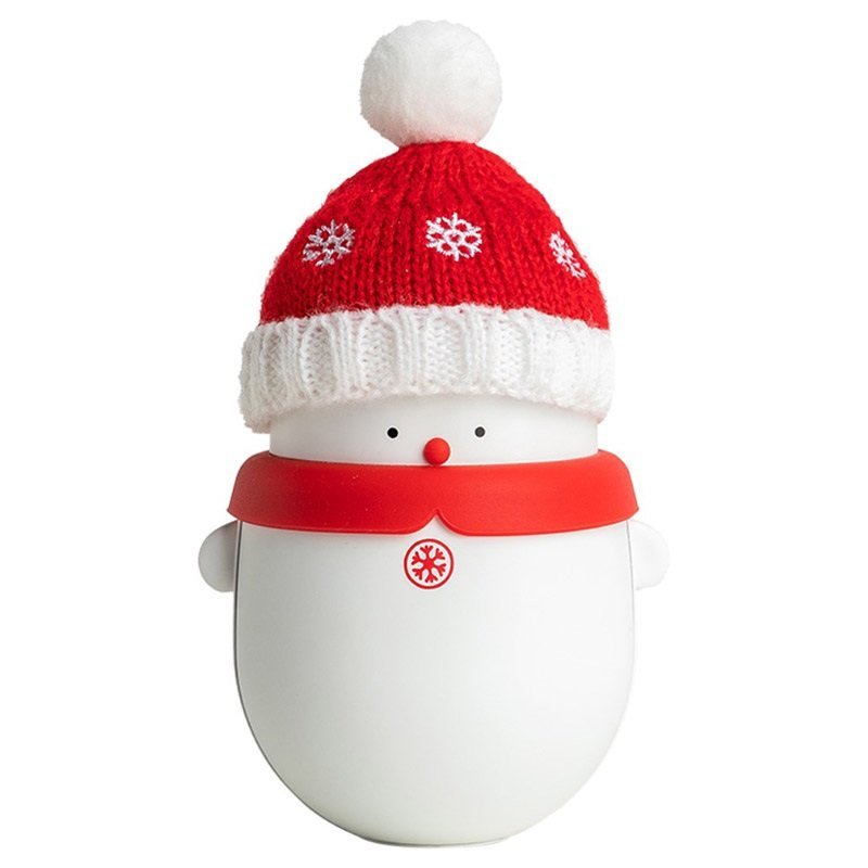 Sneeuwpop powerbank Sneeuwman powerbank en handwarmer