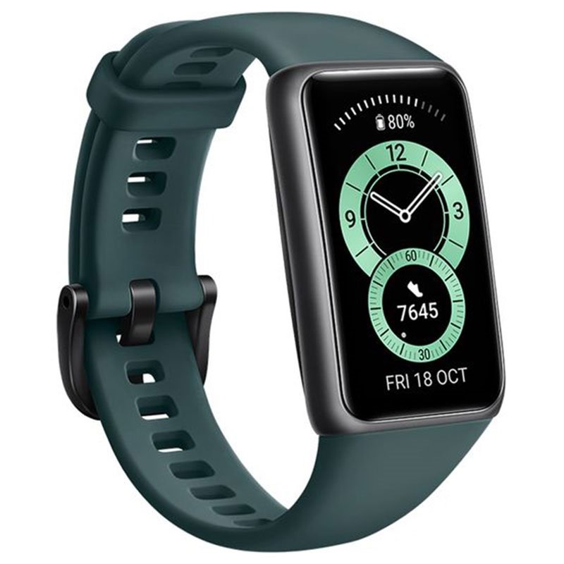Huawei Band 6 in groen Groene aktivitety tracker van Huawei