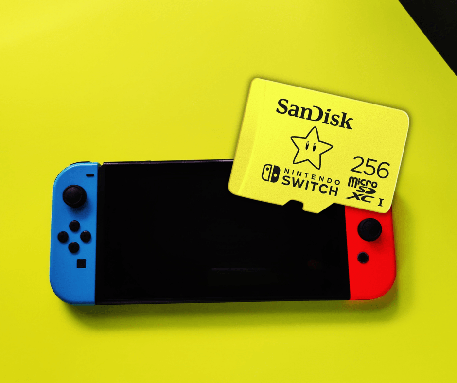 Geheugenkaart voor Nintendo Switch