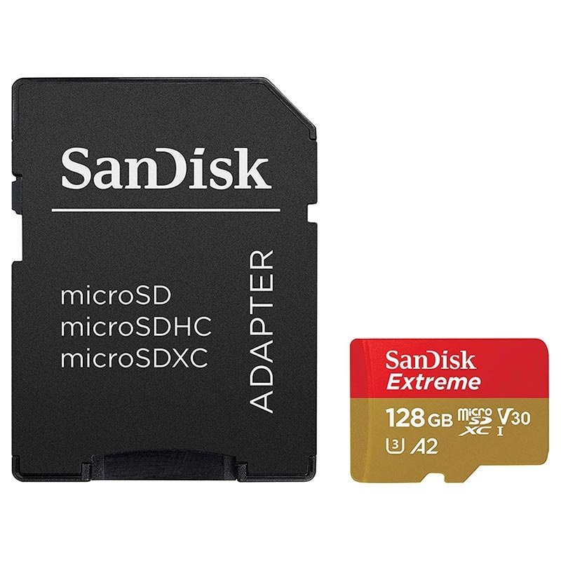 SanDisk Extreme 128GB geheugenkaart