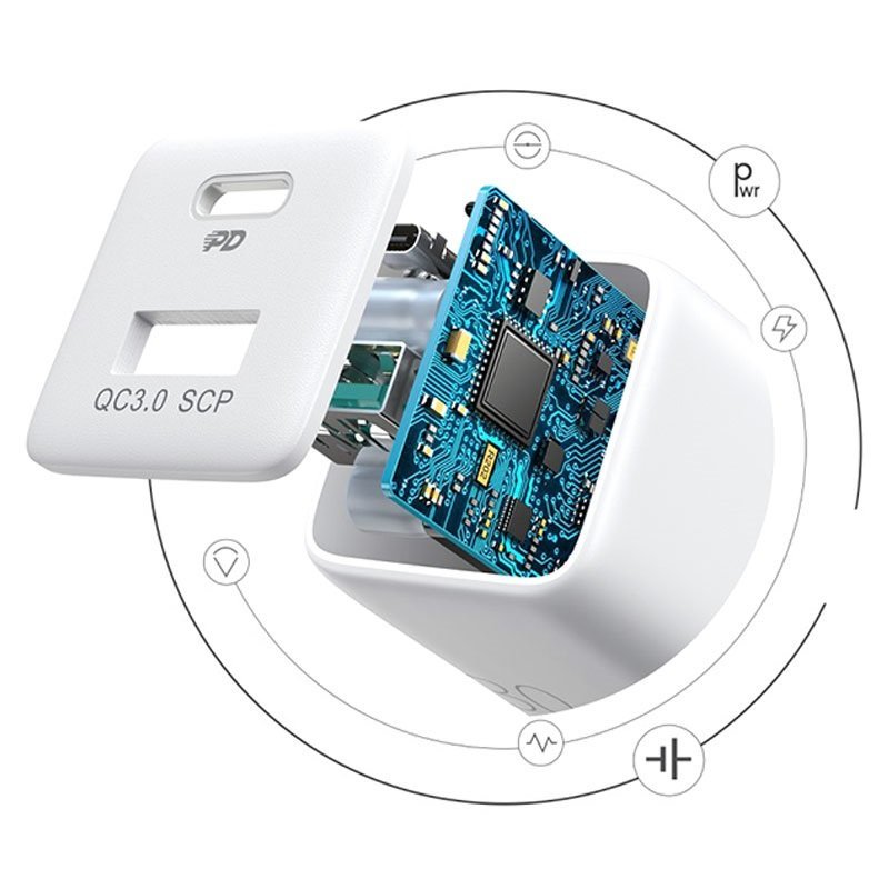 Stroomadapter voor snel opladen