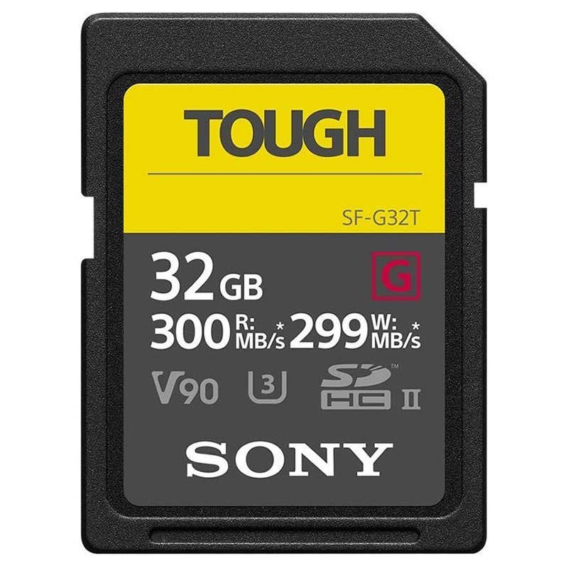 Sony Tough Series SD kaart