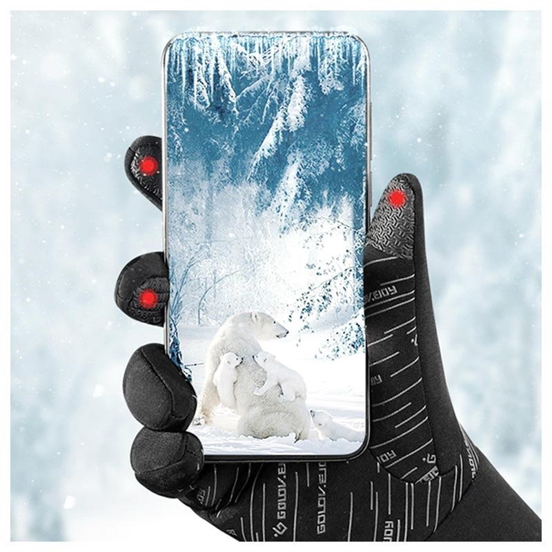 Winter touchscreen handschoenen van Golovejoy Aanraakscherm anti-slip handschoenen
