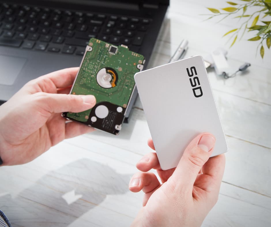 Gebruik van SSD harde schijven SSD schijf gebruiken