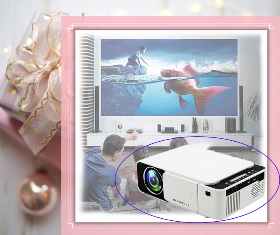 T5 Mini Portable Full HD LED Projector MINI DRAAGBARE FULL HD LED PROJECTOR T5