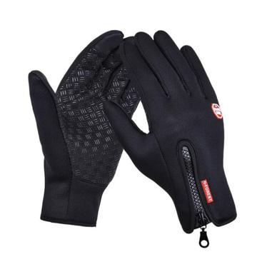 B-Forest Winddichte Touchscreen-Handschoenen - XL - Zwart