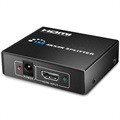 HDMI-splitter 1 x 2 - 3D, 4K Ultra HD - Zwart