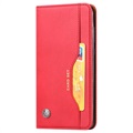 Card Set Series Samsung Galaxy Note20 Ultra Wallet Case - Rood