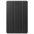 Tri-Fold Series Samsung Galaxy Tab S7/S8 Folio Case - Zwart