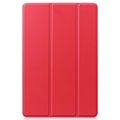 Tri-Fold Series Samsung Galaxy Tab S7/S8 Folio Case - Rood