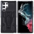 MechWarrior Project Samsung Galaxy S22 Ultra 5G Hybrid Cover - Zwart