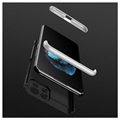 GKK Afneembare Xiaomi Mi 11 Lite 5G Case - Zilver / Zwart