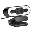 1080p Full HD-webcam met microfoon en LED-invullicht A55