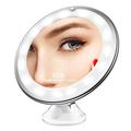 10X Vergroting LED Spiegel 8-inch make-up spiegel met zuignap ontwerp voor badkamer aankleedtafel
