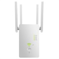 1200M dual-band wifi-extender / router / toegangspunt - wit