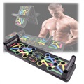 14-in-1 kleurgecodeerd opvouwbaar push-upbord voor bodybuilding