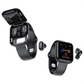 2-in-1 Waterbestendige Smartwatch & TWS Oortelefoon X5