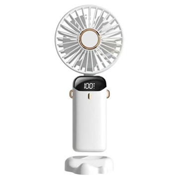 3-in-1 Mini Draagbare Koelventilator met Nekhanger - Wit