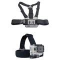 34-in-1 accessoireset met borstbevestiging voor GoPro-camera\'s