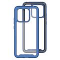 360 Protection Series Xiaomi Redmi 10C Case - Donkerblauw / Doorzichtig