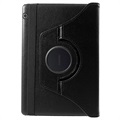 Draaibare Huawei Mediapad T5 10 Folio Case - Zwart