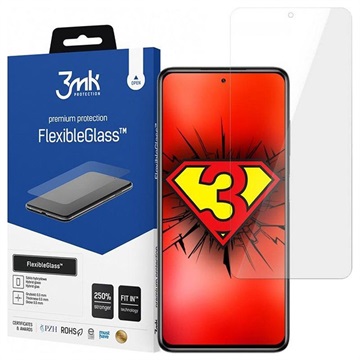 3MK FlexibleGlass Xiaomi Poco X3 Pro/X3 NFC Hybride Screenprotector - 7H
