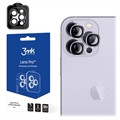3MK Hybride iPhone 13 Pro Cameralens Beschermer van Gehard Glas - 4 St.
