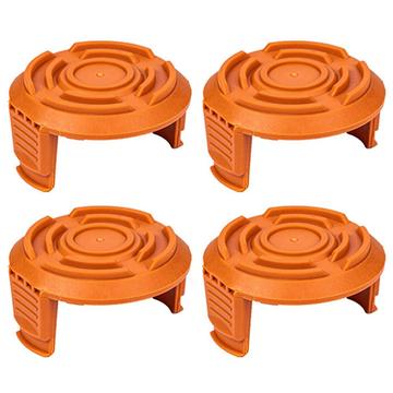 4 stuks. Spoeldoppen voor Worx grastrimmer WA6531 - ABS kunststof, 56.5x31.5mm