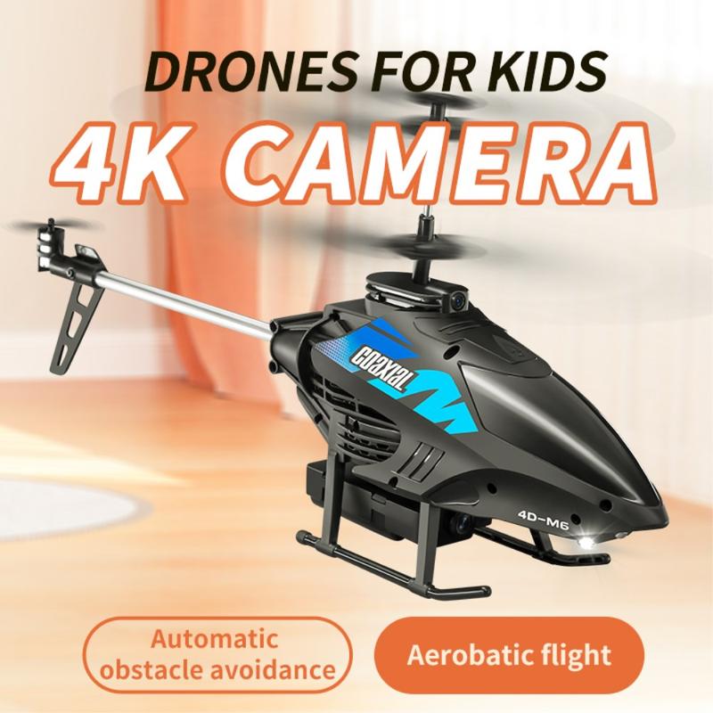 Tnfeeon RC Helikopter Met Afstandsbediening - 4K HD Camera, Dubbele Camera, 15 Min Vliegtijd
