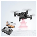 4DRC V2 Opvouwbare Mini Drone met Afstandsbediening - 2MP, WiFi - Zwart
