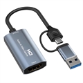 Video-opnamekaart met microfooningang en lijnuitgang - USB 2.0, HDMI