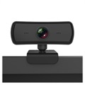 4MP HD-webcam met autofocus - 1080p, 30fps - Zwart