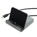 4smarts Voltdock Tablet & Mobiel USB-C Oplaadstation 60W - Grijs