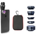 5-In-1 Universele Clip-On Camera Lens Kit Voor Smartphone, Tablet