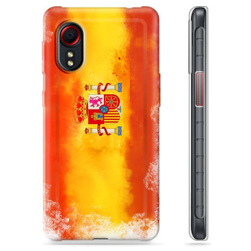 Samsung Galaxy Xcover 5 TPU Hoesje - Spaanse Vlag