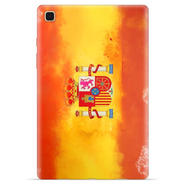 Samsung Galaxy Tab A7 10.4 (2020) TPU Hoesje - Spaanse Vlag