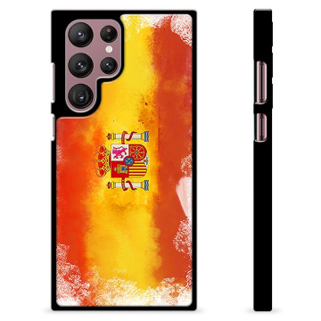 Samsung Galaxy S22 Ultra 5G Beschermende Cover - Spaanse Vlag