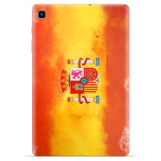 Samsung Galaxy Tab S6 Lite 2020/2022 TPU Hoesje - Spaanse Vlag