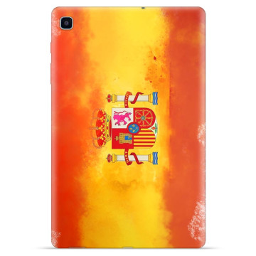 Samsung Galaxy Tab S6 Lite 2020/2022/2024 TPU Hoesje - Spaanse Vlag