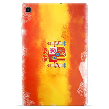 Samsung Galaxy Tab S6 Lite TPU Hoesje - Spaanse Vlag