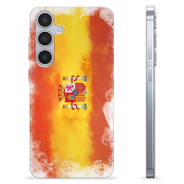 Samsung Galaxy S24+ TPU Hoesje - Spaanse Vlag