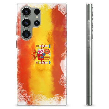 Samsung Galaxy S23 Ultra 5G TPU Hoesje - Spaanse Vlag