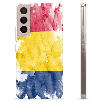 Samsung Galaxy S22 5G TPU Hoesje - Roemeense Vlag