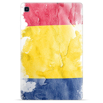 Samsung Galaxy Tab S6 Lite TPU Hoesje - Roemeense Vlag